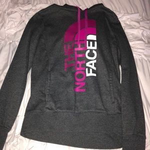 North Face sweatshirt